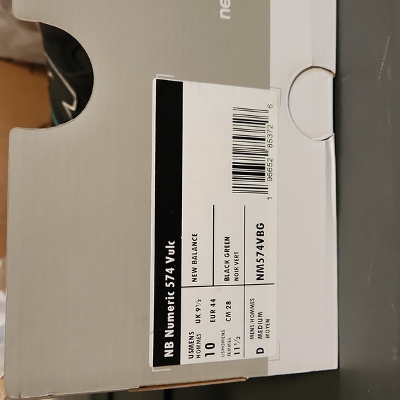 New Balance NB Numeric 574 Vulc NWT - Picture 3 of 6